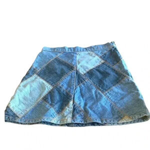 [5 for  $25] Hartstrings girls size 10, patchwork denim skirt. EUC.
